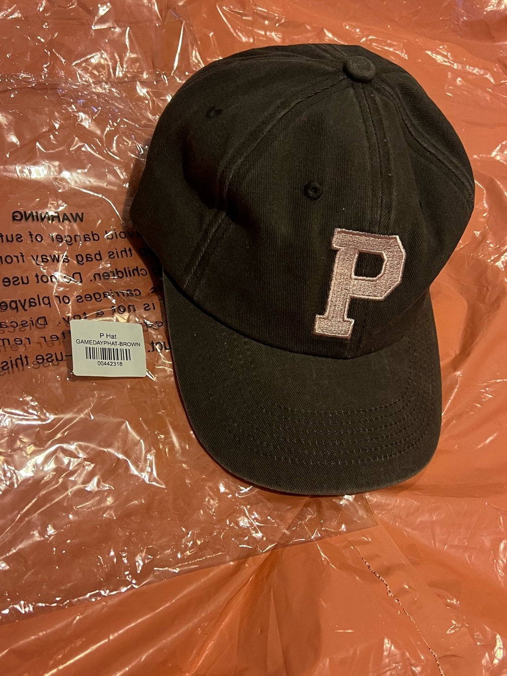 PARKE Pink & Brown Gameday Hat - Picture 4 of 6